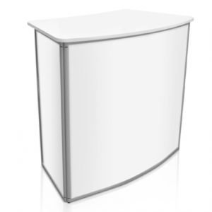 Curved Exhibition Counter Hire