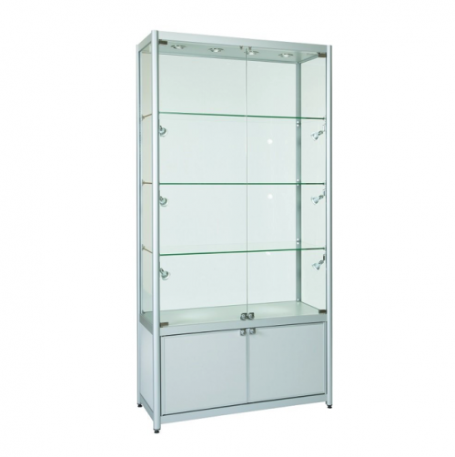 Glass Showcase Counter Hire Exhibition Furniture Hire