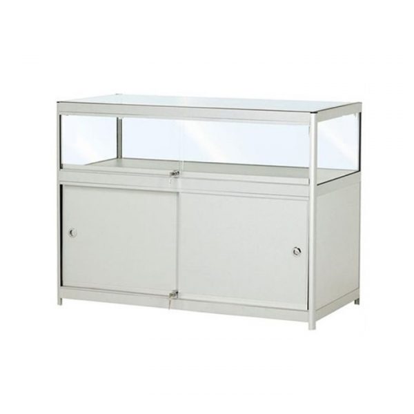 Full Glass Showcase Cabinet - Gem Exhibitions