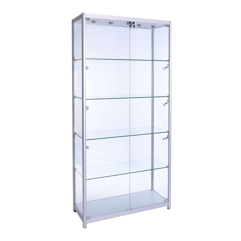 Full Glass Showcase Cabinet Gem Exhibitions   Full Glass Showcase Cabinet 800x800 